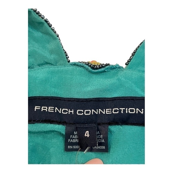 French Connection Lyndsey Cowl Neck Drape Dress Size 4 NWT - Picture 5 of 14